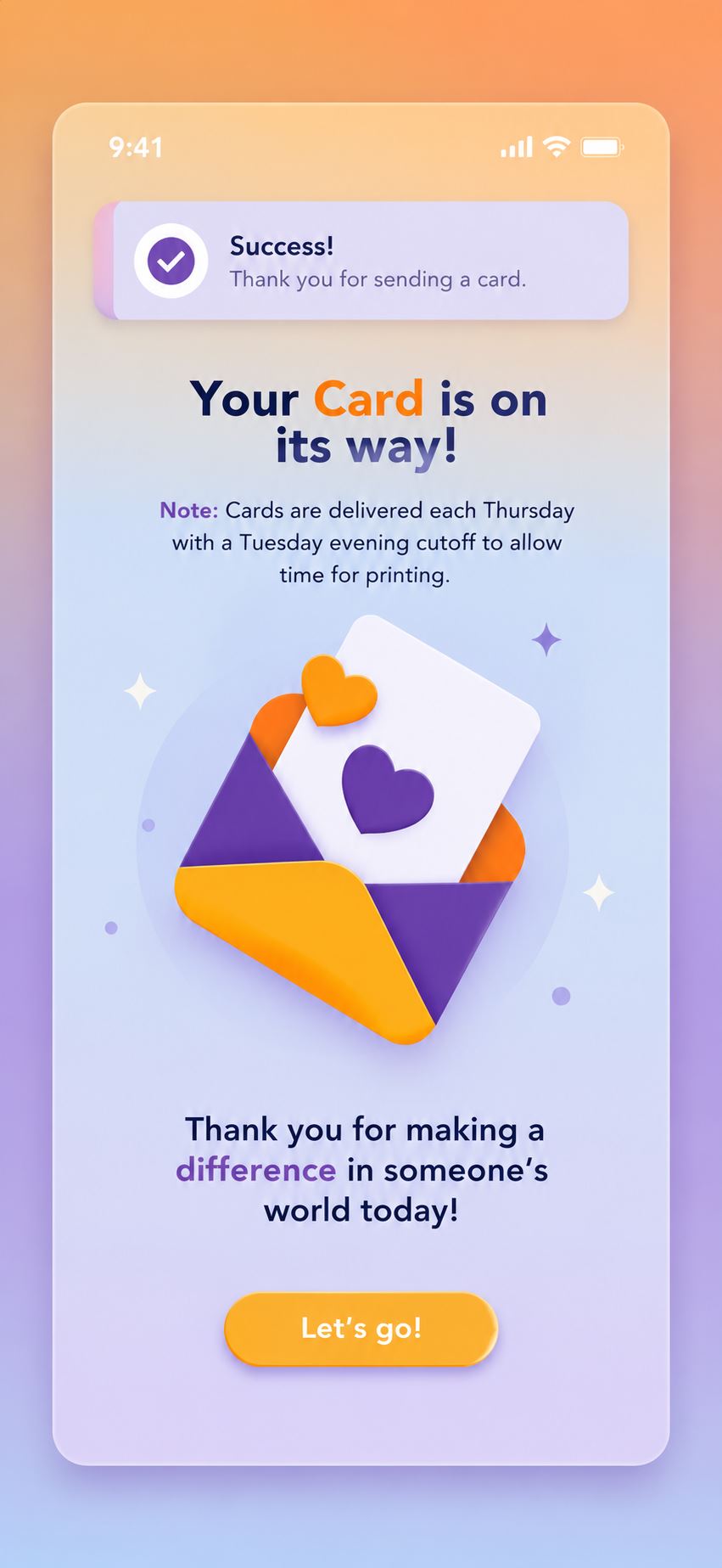 Ugive App Preview